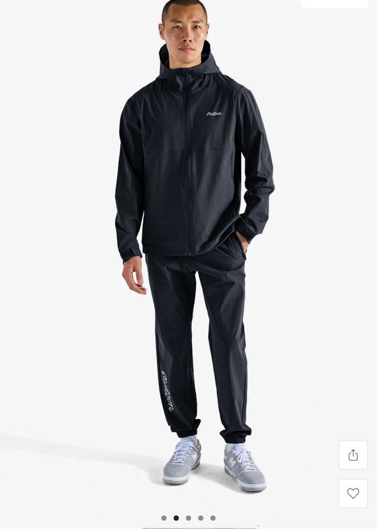 メンズウェア Malbon/Performance Full Zip Shell Jacket
