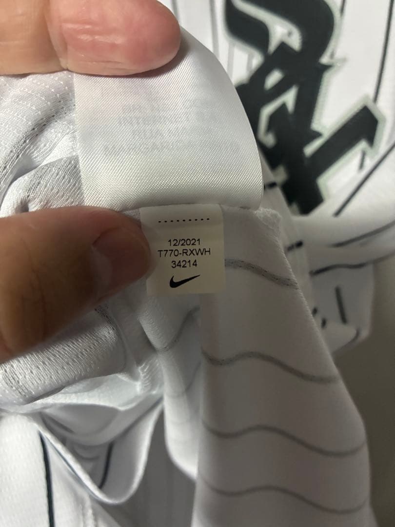 NIKE ナイキ ホワイトソックス ユニフォーム ユニホーム XLサイズ 村上
