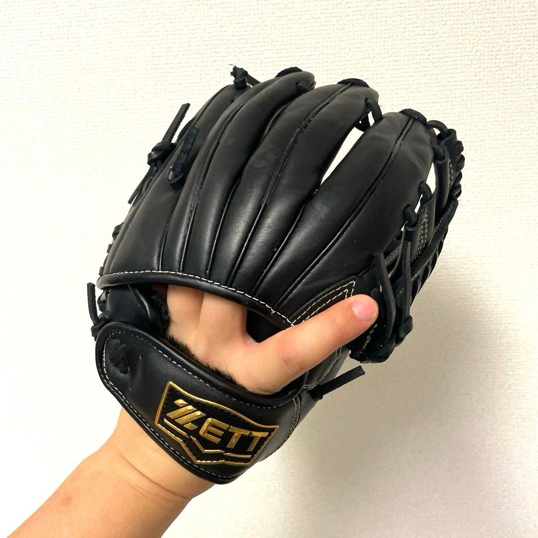 230 ZETT 極美品 即戦力 軟式 少年 内野手用グローブ