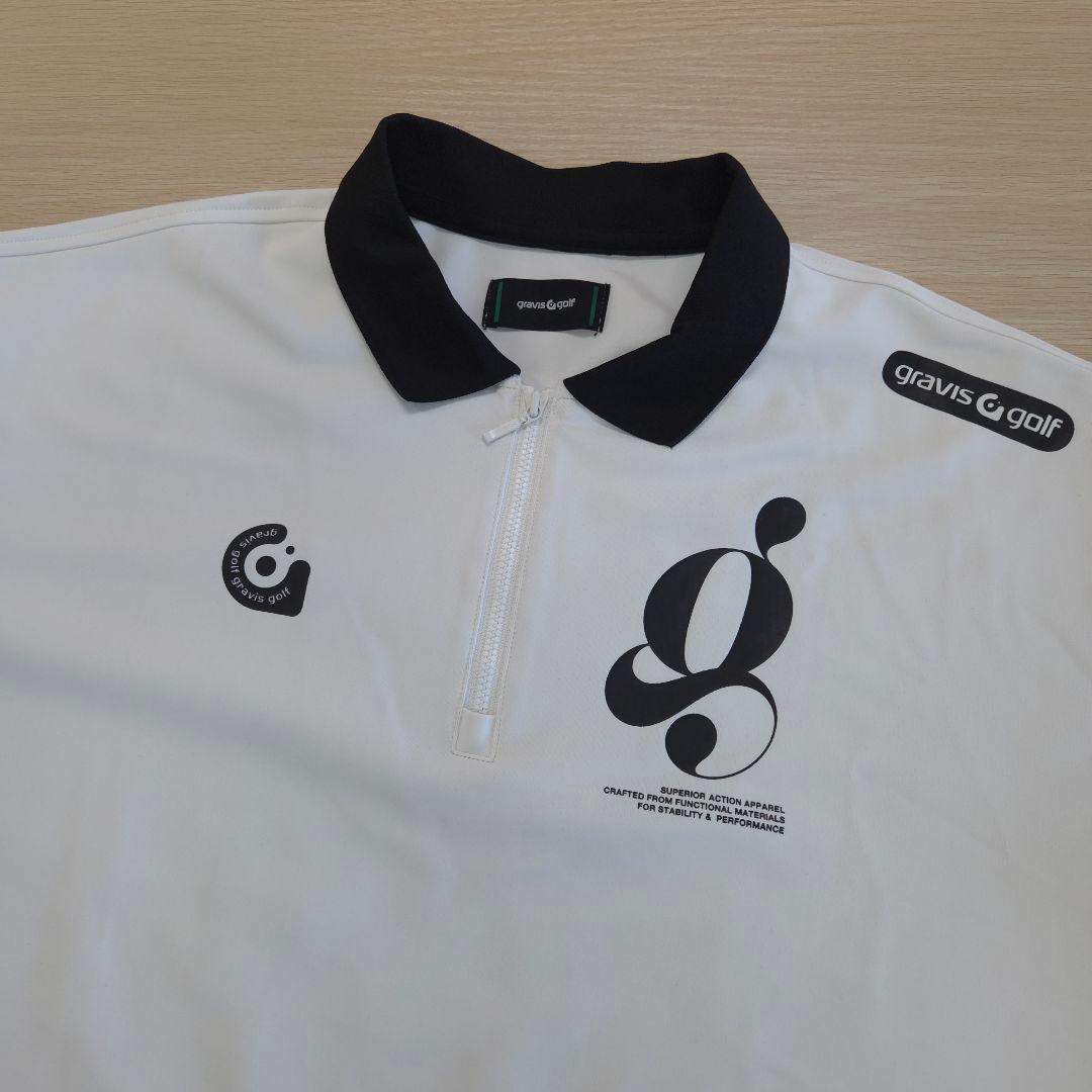 gravus golf ハーフジップポロ