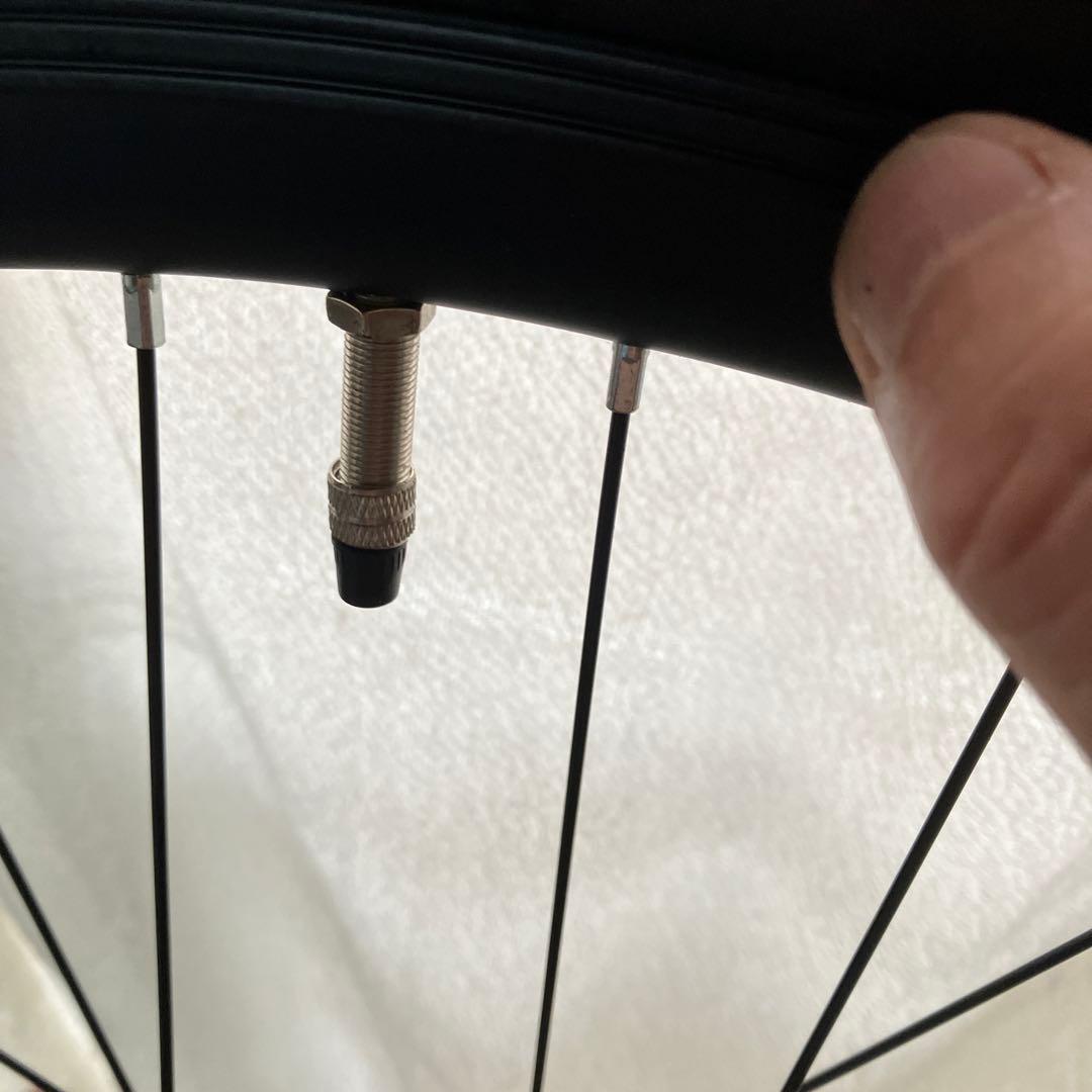 自転車用前後ホイールセット、160mmローター付き
