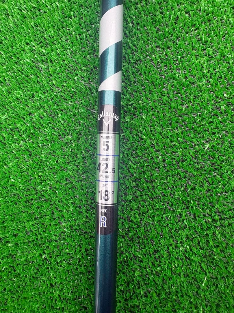 キャロウェイ純正シャフト　5W用　VENTUS GREEN スリーブ付き　R