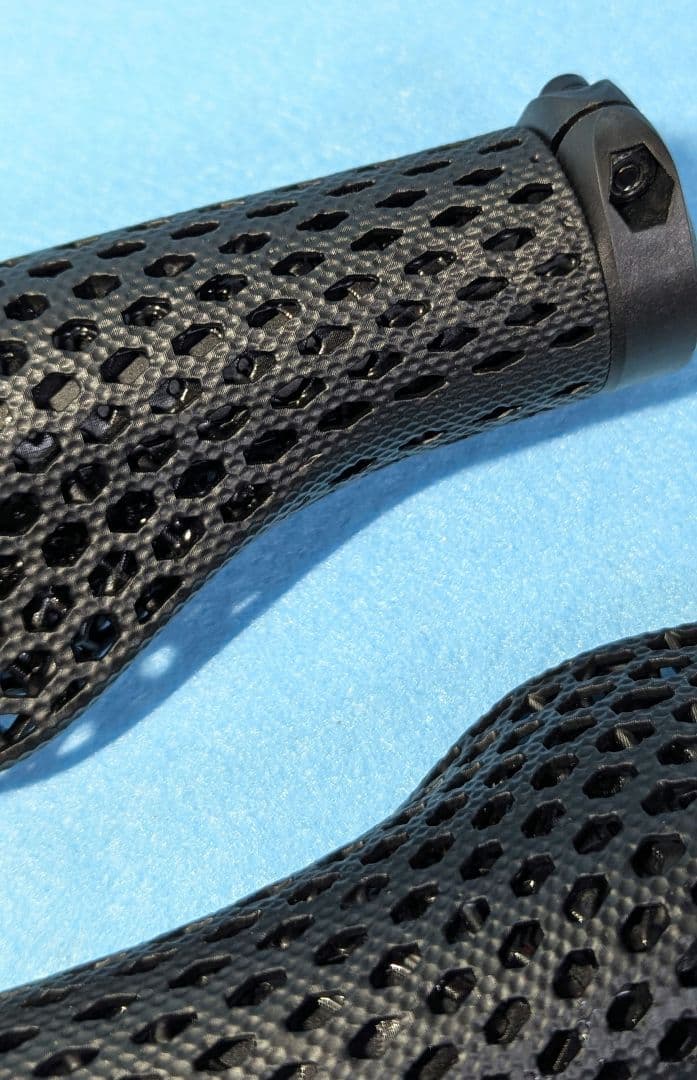 west biking 3Dプリント エルゴハンドルグリップ 黒
