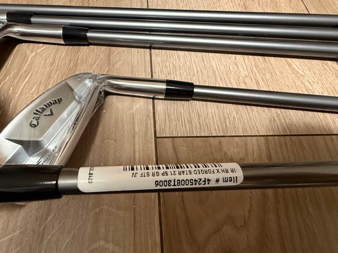 クラブ X FORGED STAR 80S Fujikura MC Callaway