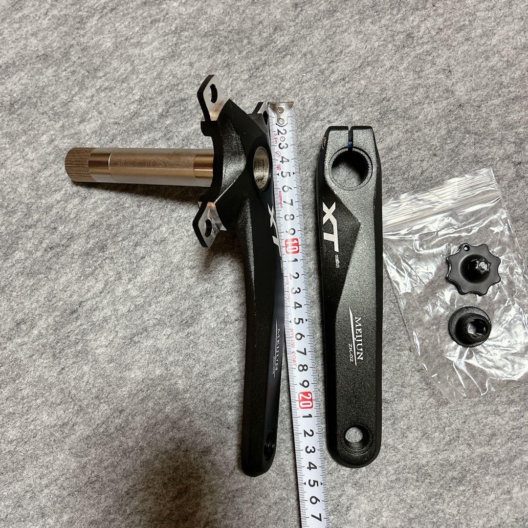 ZECHAO 自転車 クランクアームセット170mm アーバン シングル