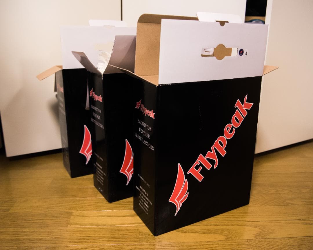 バドミントン シャトル 中古 500球 ノック用 バッティング用 フライピーク