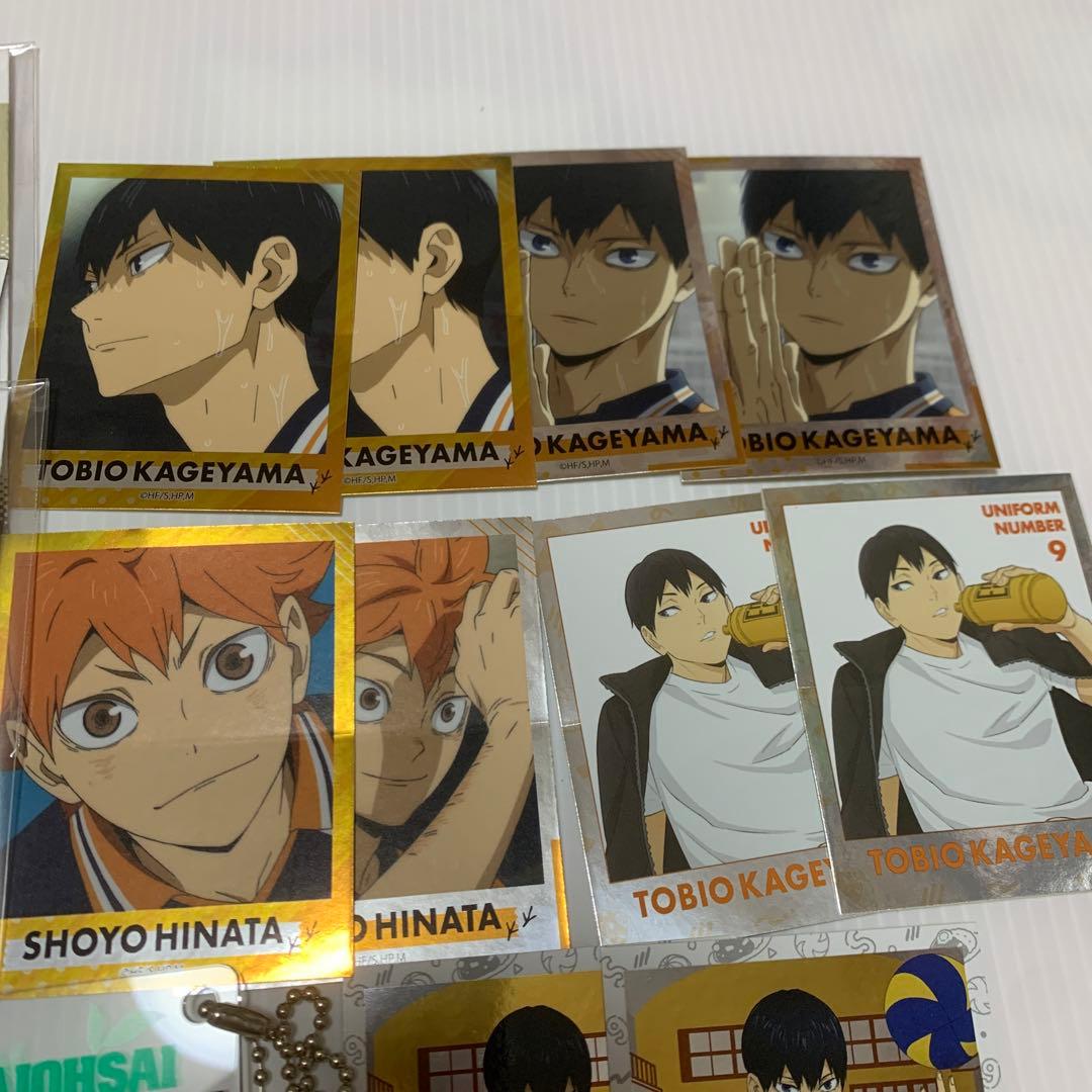 ハイキュー!! 水着 クリアファイル フォトカード バラエティーカード 影山飛雄