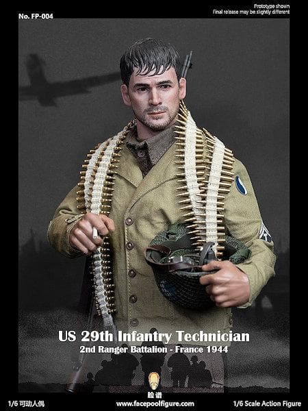 1/6 WW2 米陸軍第２レンジャー大隊 第２９歩兵師団 技能兵 スタンダード版