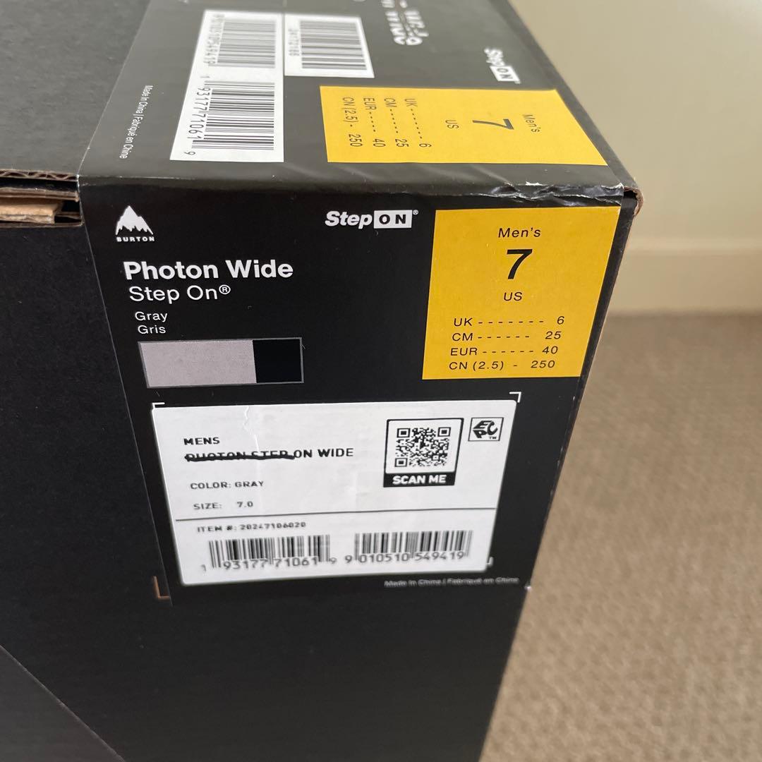 Burton PHOTON Step onスノーボードブーツ 7
