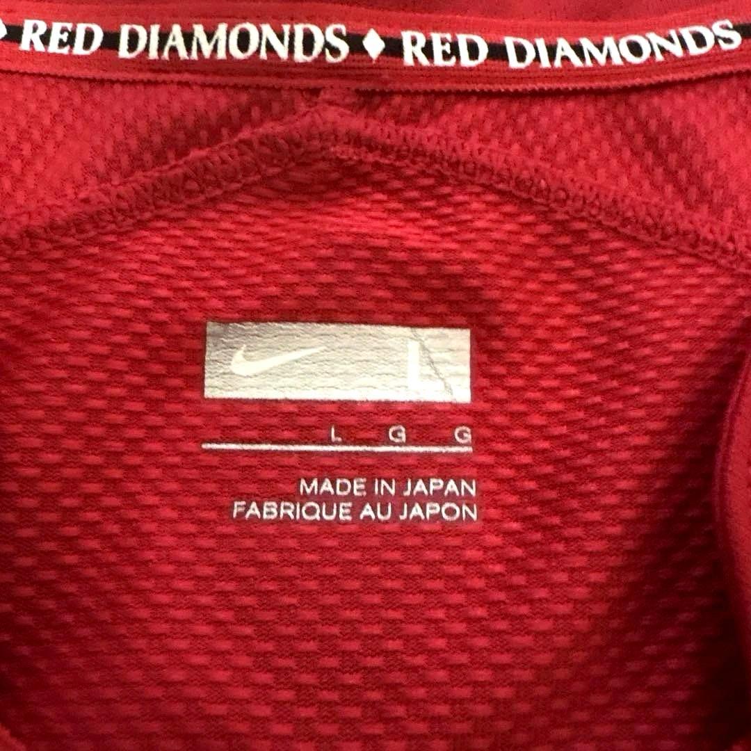 NIKE 浦和レッズ 2009 #11 田中達也 ホーム ユニフォーム 長袖 L