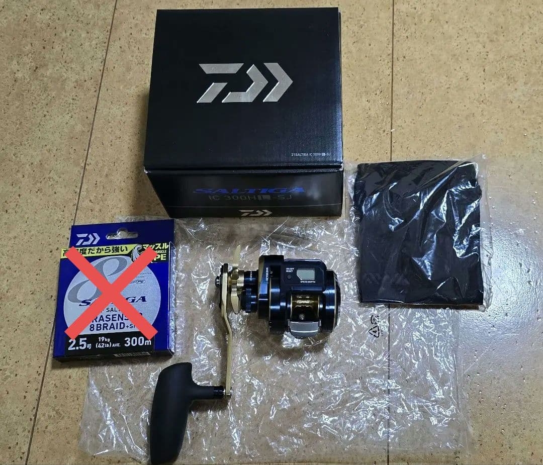 ダイワ　ソルティガ IC 300HL-SJ　ジャンク