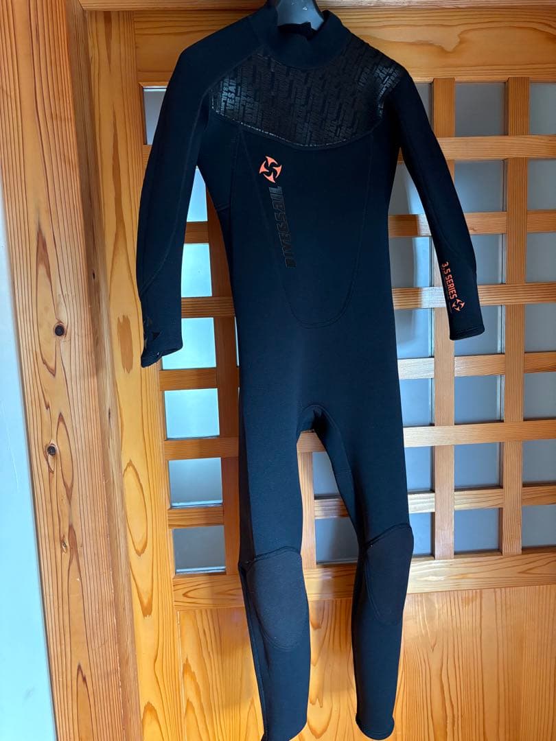 ウエットスーツ　ジャージフルスーツ　3㎜5㎜　160 S ブラック