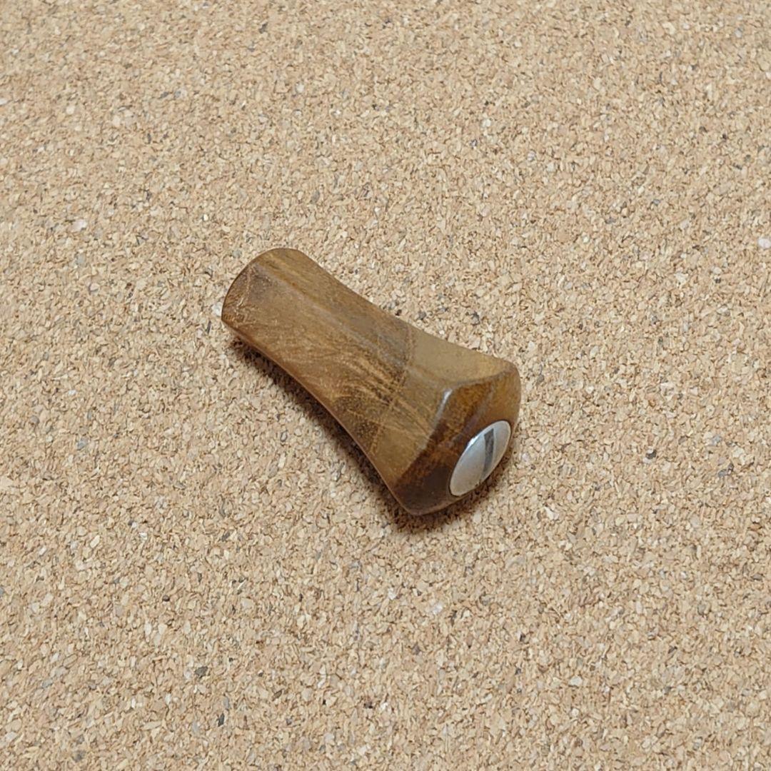 スプリームスタイル　ペンタゴン　ウッドノブ　御蔵島桑　黄金桑