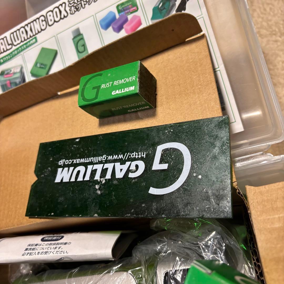 GALLIUM EXTRA BASE WAX SETガリウムセット、アイロン
