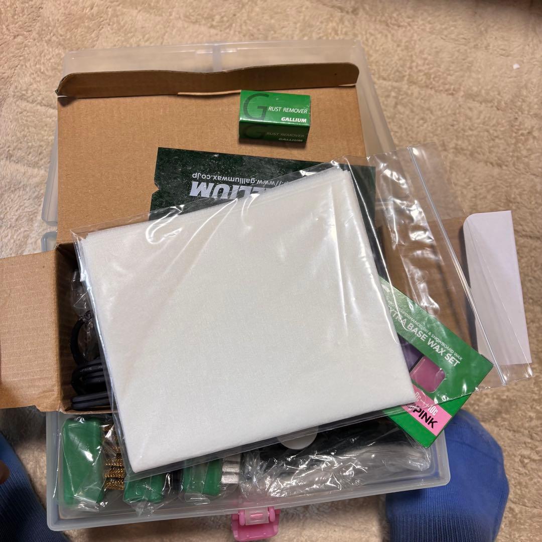 GALLIUM EXTRA BASE WAX SETガリウムセット、アイロン