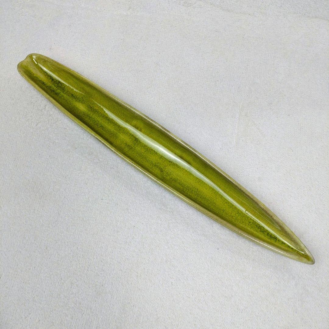 フランス製 Pars ロングプレート 40cm オリーブグリーン 未使用
