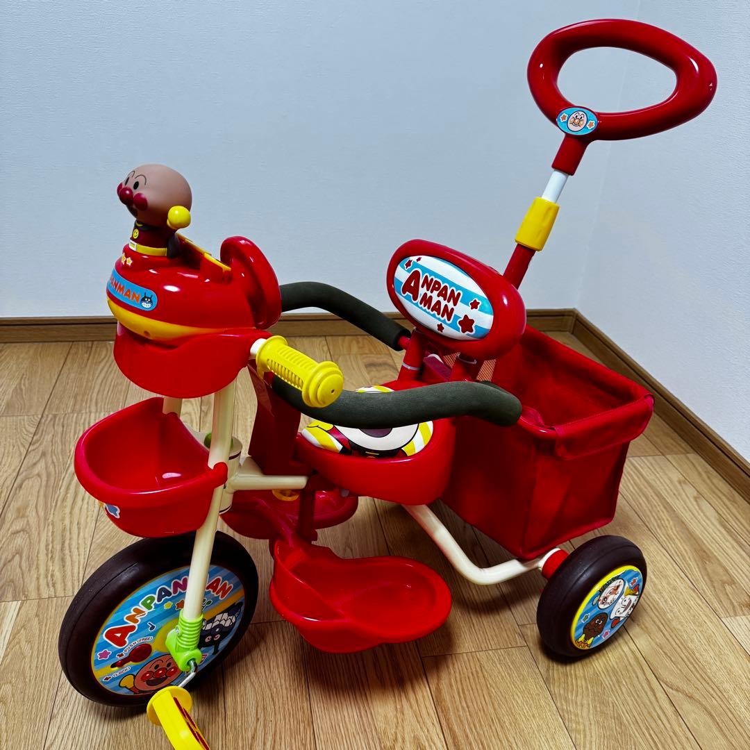 それいけ！アンパンマン デラックスII 三輪車（ジョイパレット）電池蓋欠品