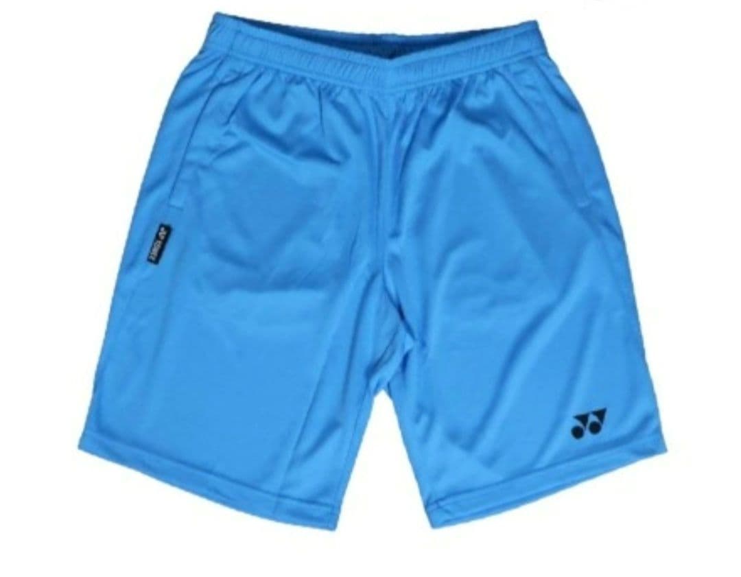 【2枚セット】YONEX ショートパンツ L 青×黒ロゴ