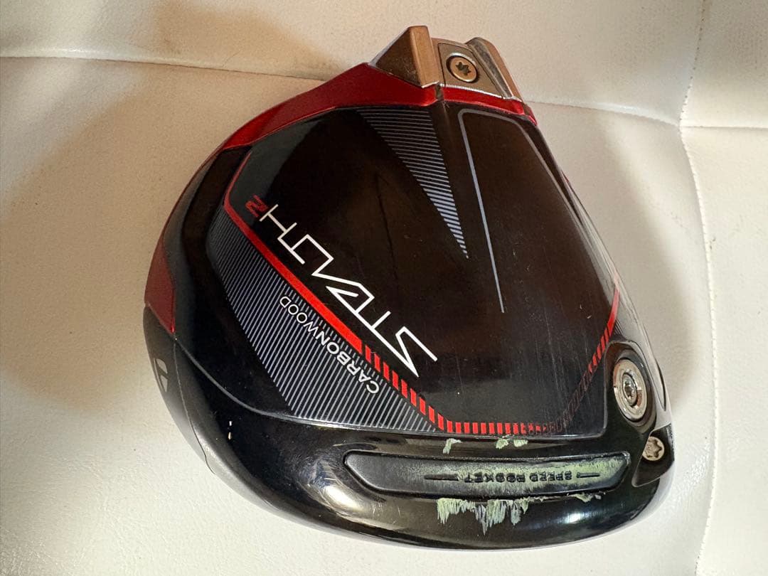 TaylorMade Stealth 2ドライバー ヘッド ジャンク品 レフティ