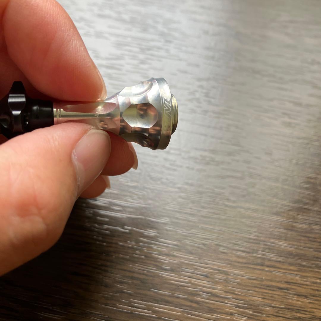 レア　軽量　夢屋　アルミハンドル30mm 夢屋　パドルノブ　ドライブ　スタンド