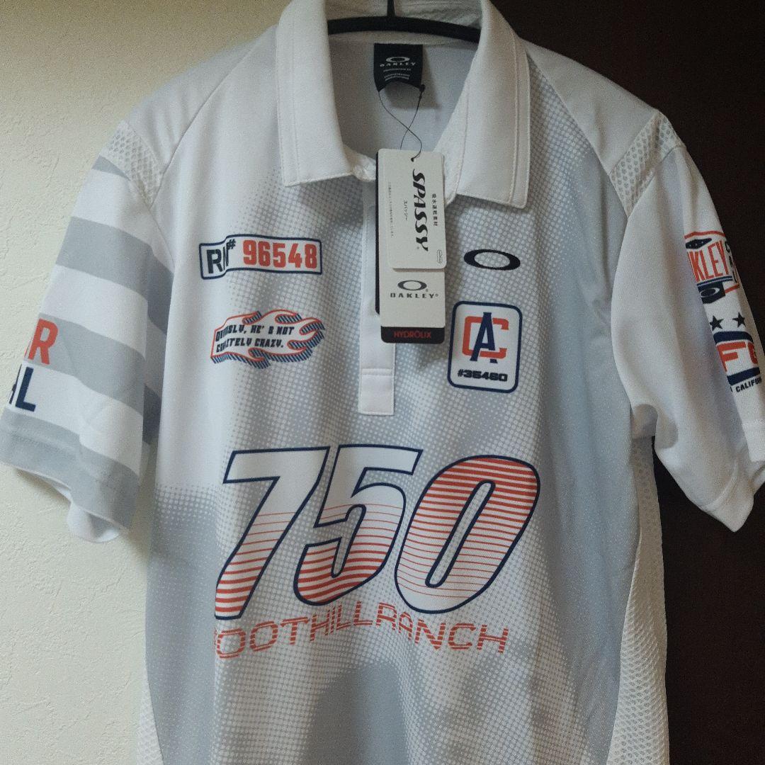 新品　オークリーゴルフ　メンズ速乾ポロシャツ