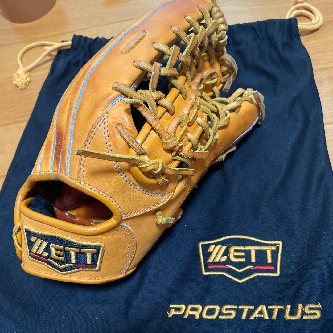 ZETT PROSTATUS 硬式グローブ 外野手用　最終値下げ