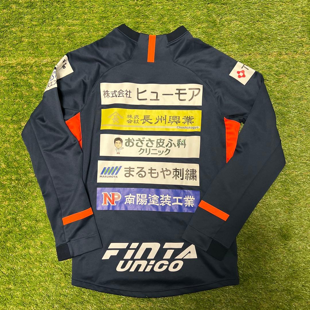 極美品 レノファ山口 トレーニングウェア 選手支給品 XOサイズ