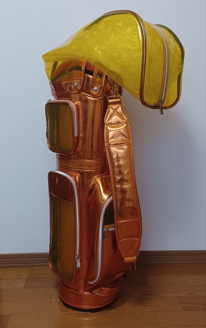 未使用 HONMA キャディバッグ 透明ポケット 本間ゴルフ