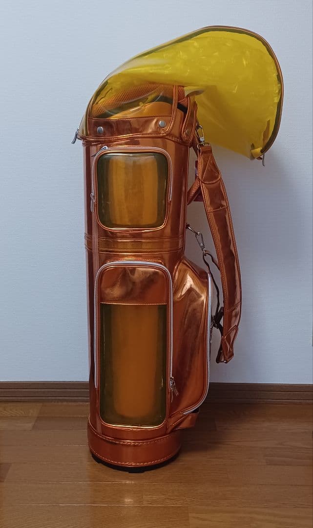 未使用 HONMA キャディバッグ 透明ポケット 本間ゴルフ