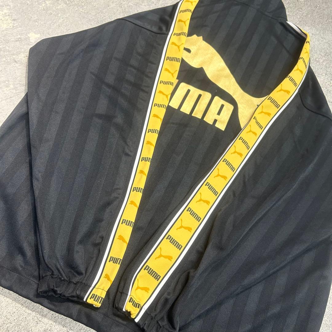 puma 廃盤 希少 ジャージ セット 上下 XO 黄色