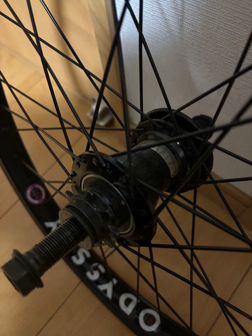 ODYSSEY BMXホイール フリーハブ付き