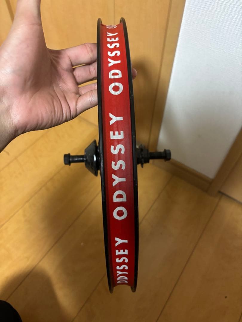 ODYSSEY BMXホイール フリーハブ付き