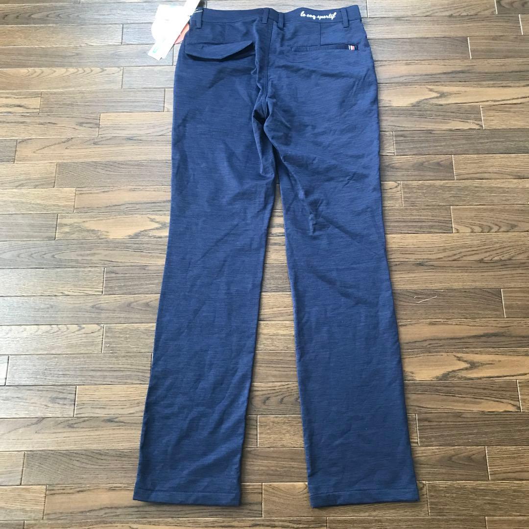 ルコックゴルフ ストレッチテーパードパンツ　サイズ82 ネイビー