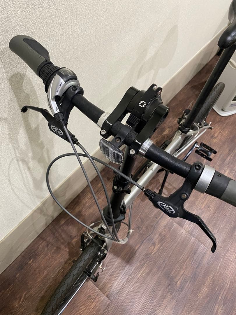 ダホンSPEED P8 折りたたみ自転車 シルバー　美品！色々付いてます❗️