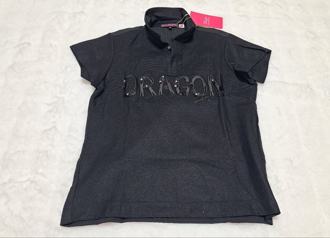 新品★DANCE WITH DRAGON★レデースGolfウェア 半袖ポロシャツ