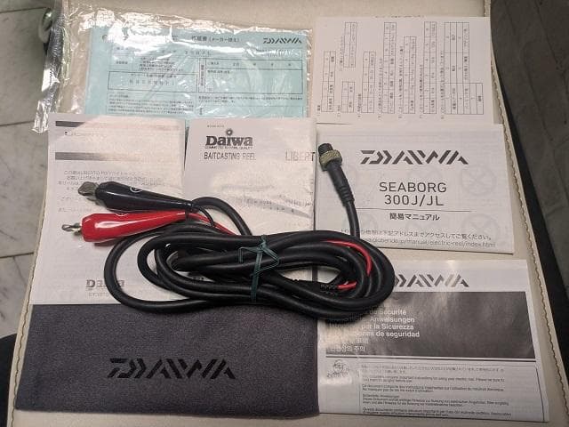 【5回使用】ダイワ/DAIWA 電動リール 21シーボーグ300J-L