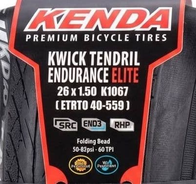 Kenda (ケンダ) タイヤ2本セット 26 x 1.50