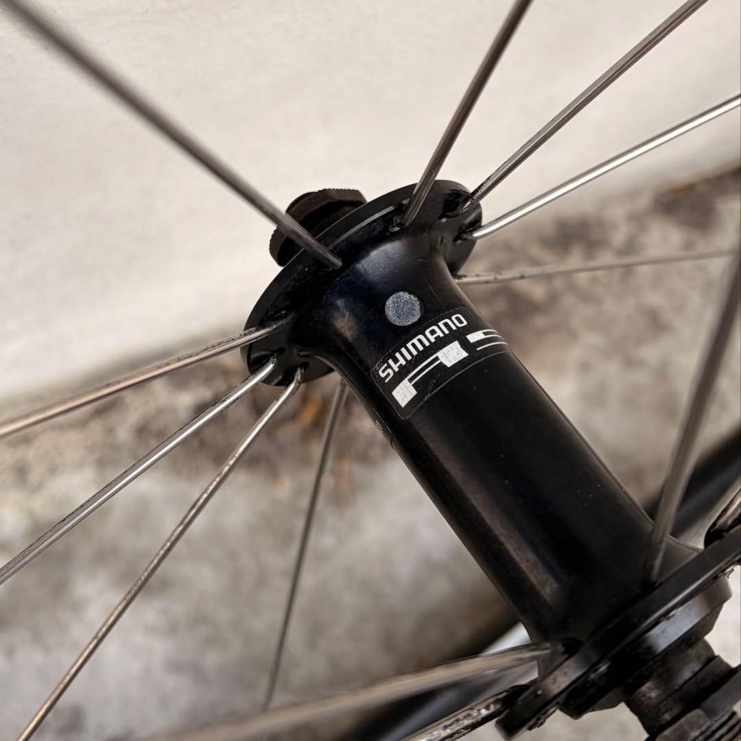 SHIMANO WH-R501 前後セット【10S対応・ミシュランタイヤ付】