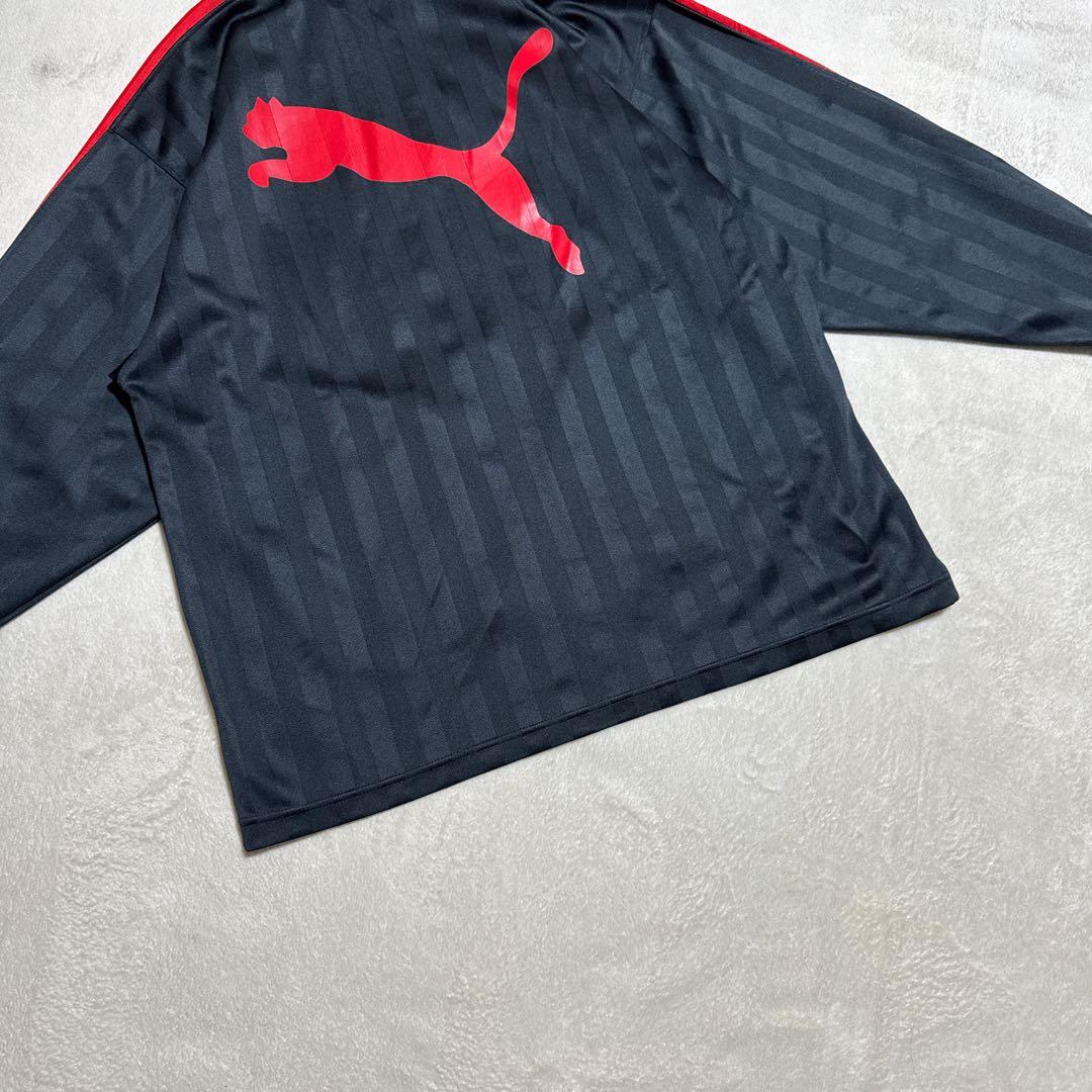 【PUMA/プーマ】 トラックジャケット ジャージ 上 ビッグロゴ S〜M