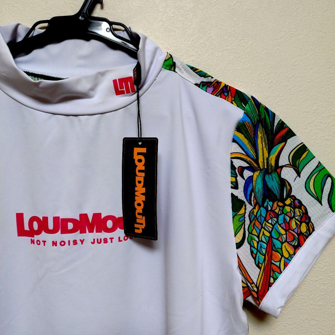 LOUDMOUTH〘ラウドマウスレディース ゴルフウェアモックネック半袖〙新品