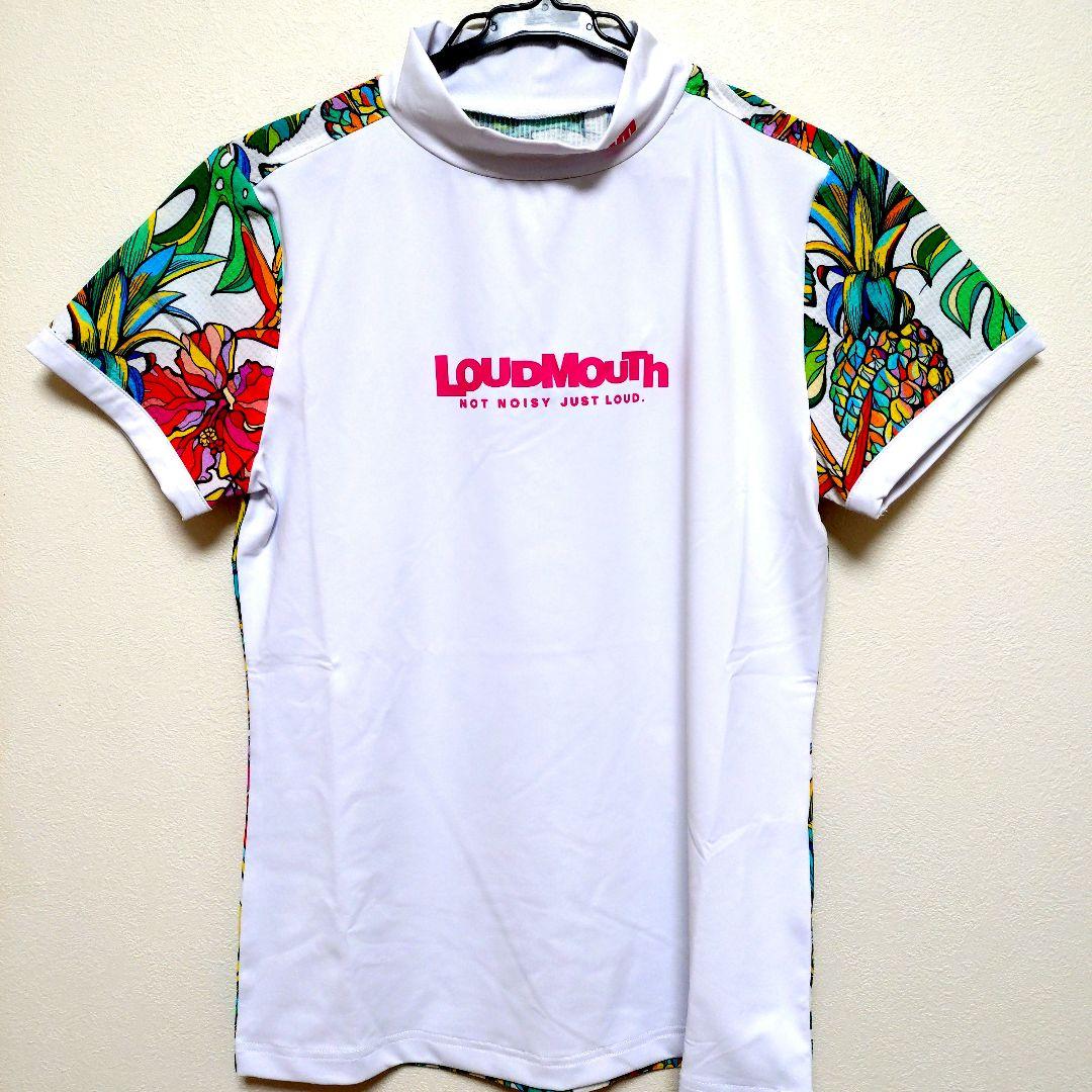 LOUDMOUTH〘ラウドマウスレディース ゴルフウェアモックネック半袖〙新品