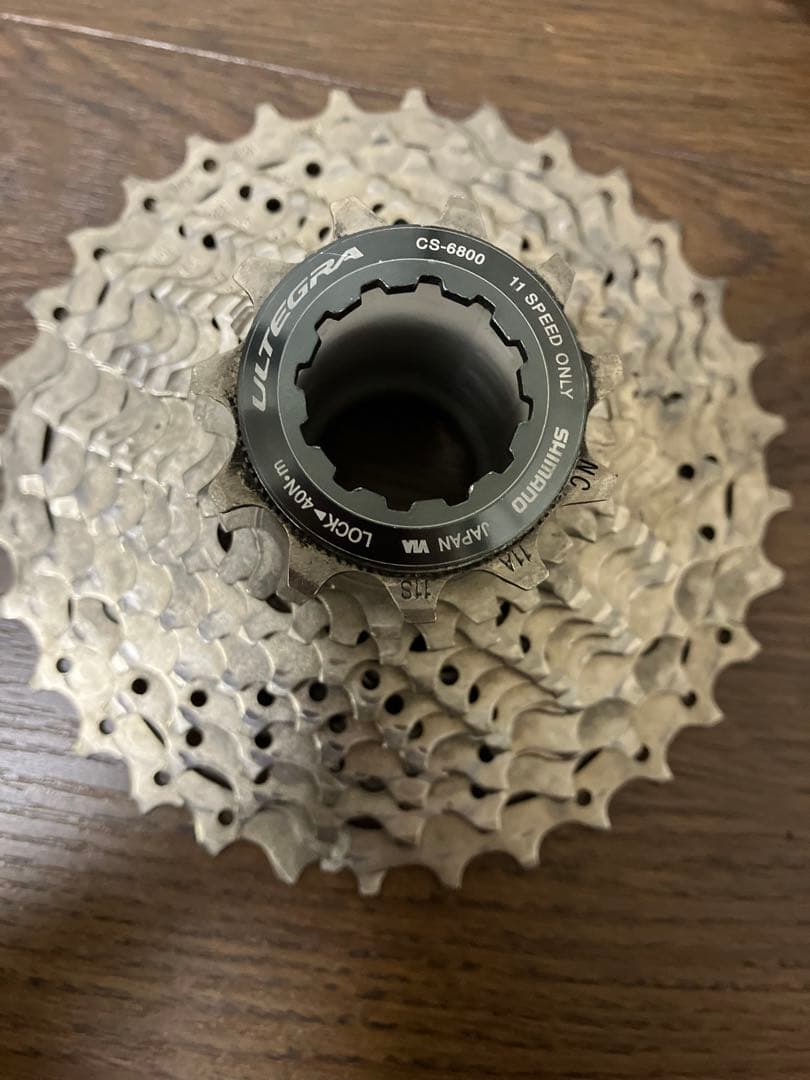 Shimano Ultegra CS-6800 スプロケットとディレイラー