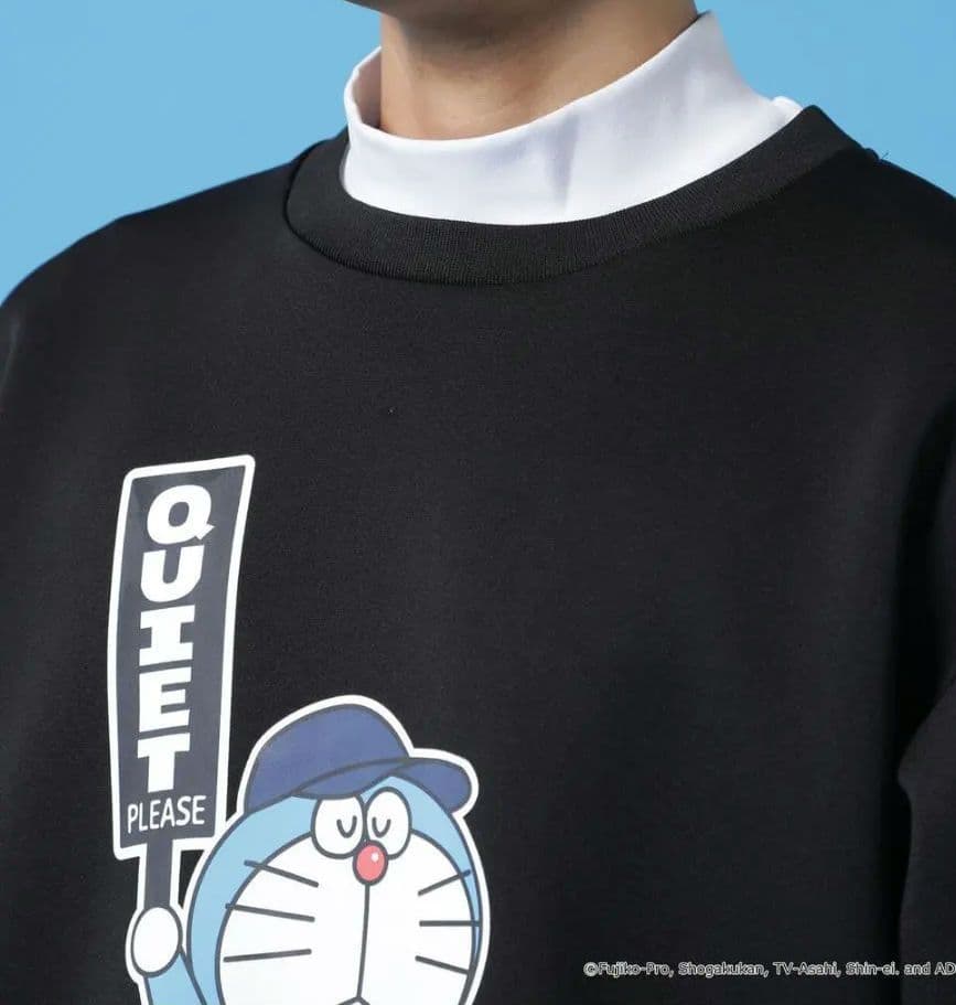 【超美品】Jack Bunny ジャックバニー×ドラえもん ゴルフウェア 黒 6