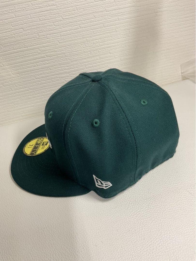 Supreme ダークグリーン キャップ 7 1/4