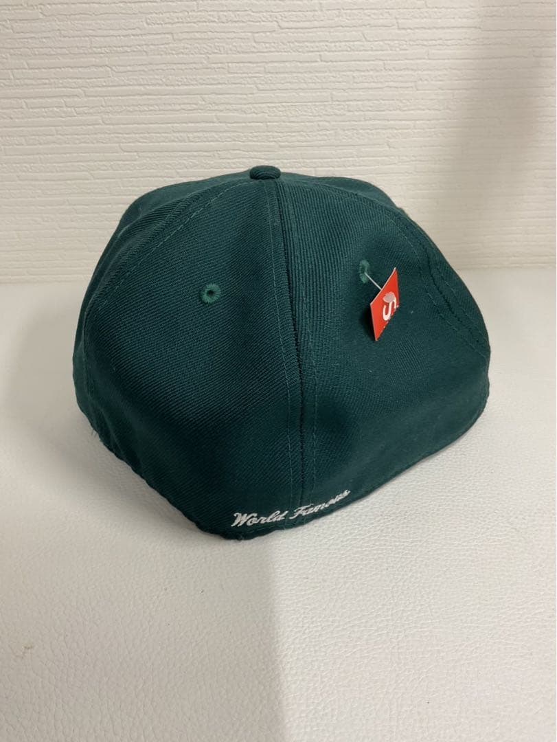 Supreme ダークグリーン キャップ 7 1/4