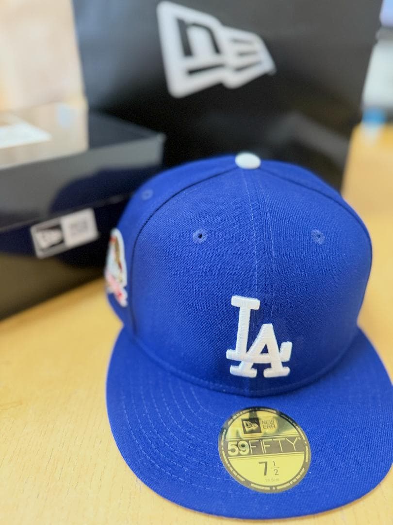 【美品・限定品】 MLB CHAMPION 2024ドジャース 7 1/4