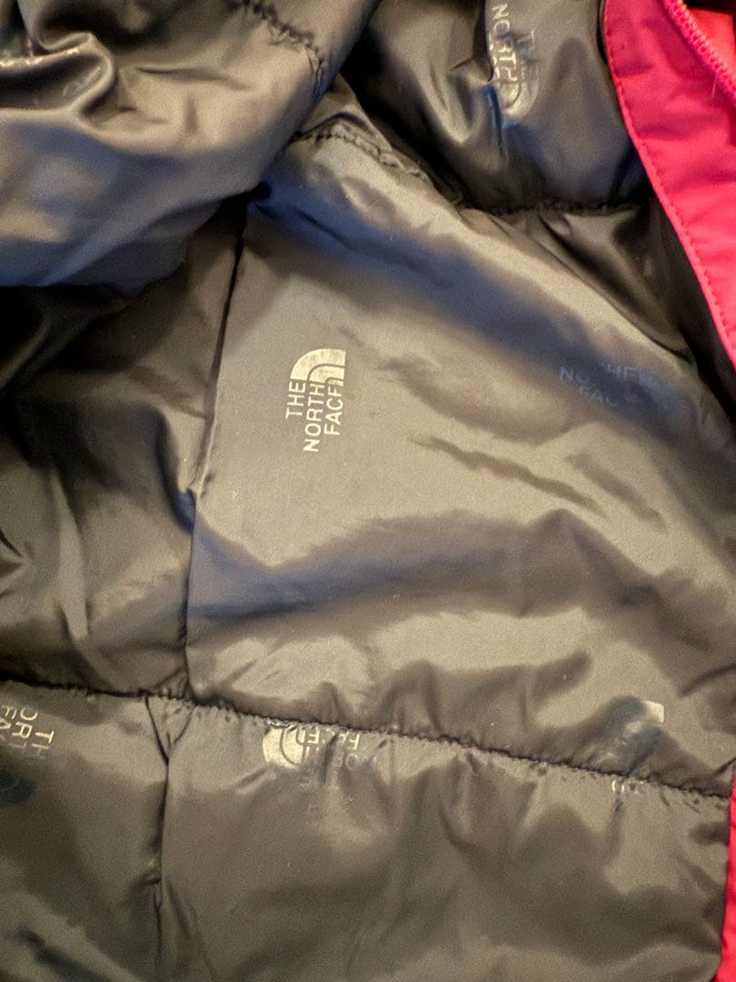 ★スキーウェア ピンク/ネイビー THE NORTH FACE サイズ100★