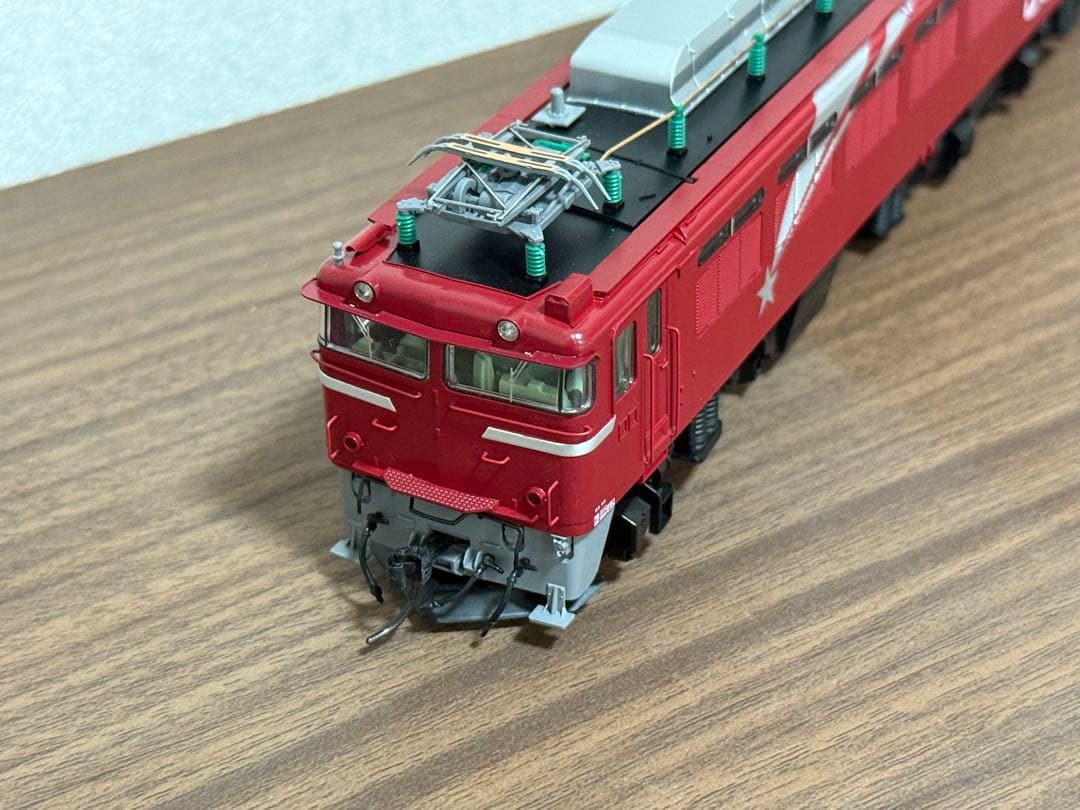 TOMIX HO-162 EF81形電気機関車（133号機・北斗星色）加工品