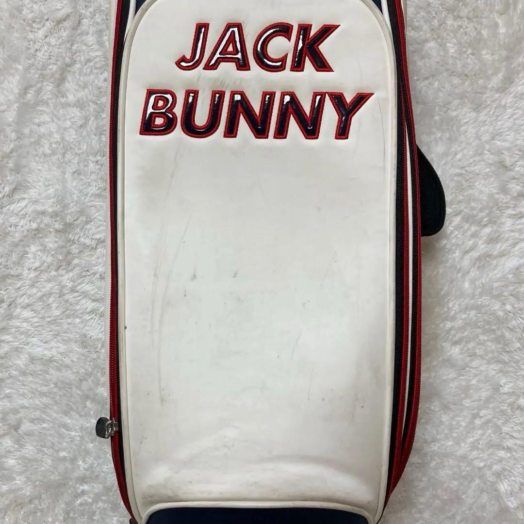 【人気】JACK BUNNY ジャックバニー キャディバッグ トリコロール 9型