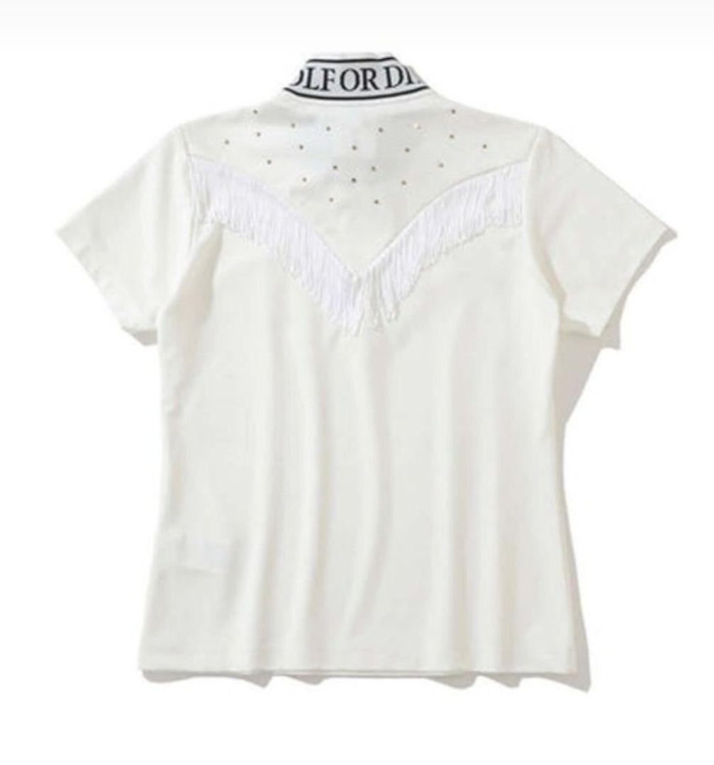 美品✦マークアンドロナ✦Orb Fringe Tee✦フリンジモックネックシャツ